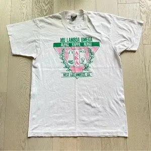 Screen Stars | Tops | Vintage 8s Alpha Kappa Alpha Mu Lambda Omega West ...
